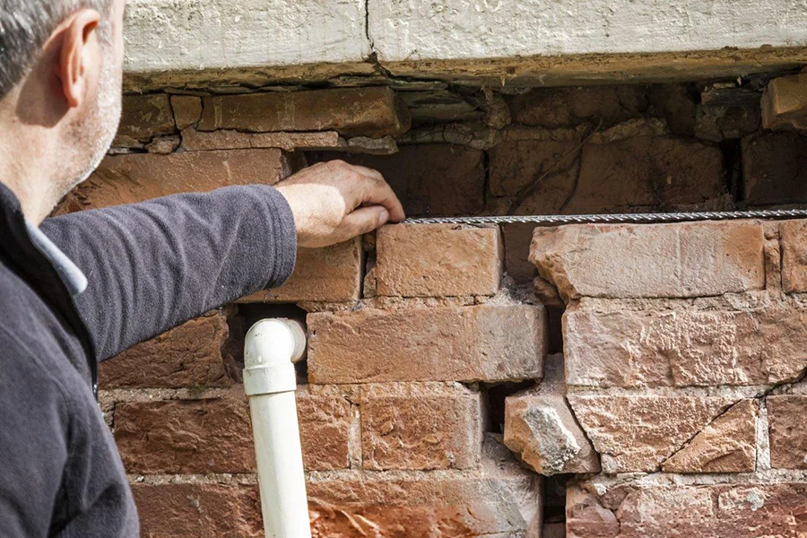 Cracked Wall / Structural Repair in Independence, KS