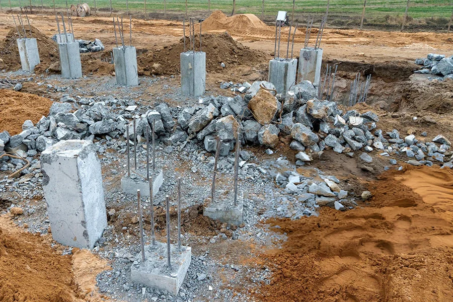 Pre-Construction Pier Installation in Independence, KS